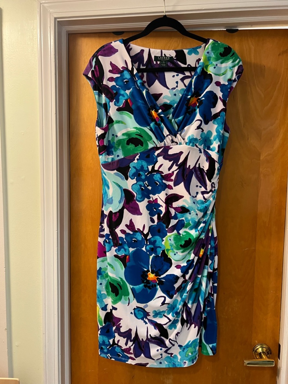 Lauren by Ralph Lauren floral dress size 16